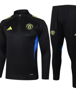 Manchester United Chandal Conjunto 2025 2026 Negro | PTDHMALL