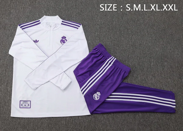 Real Madrid Conjunto 2025 2026 Blanco - Real Madrid Barata | PTDHMALL