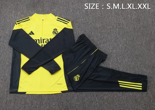Real Madrid Conjunto 2025 2026 Amarillo - Real Madrid Barata | PTDHMALL