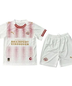Conjunto 2025 2026 cuarta Blanco - PSV Eindhoven Niños Barata | PTDHMALL