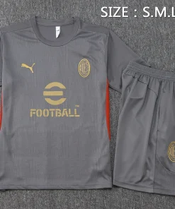 AC Milan Conjunto 2024 2025 Gris - AC Milan Barata | PTDHMALL