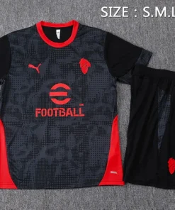 AC Milan Conjunto 2025 2026 Negro - AC Milan Barata | PTDHMALL