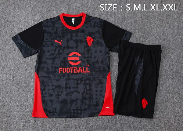 AC Milan Conjunto 2025 2026 Negro - AC Milan Barata | PTDHMALL