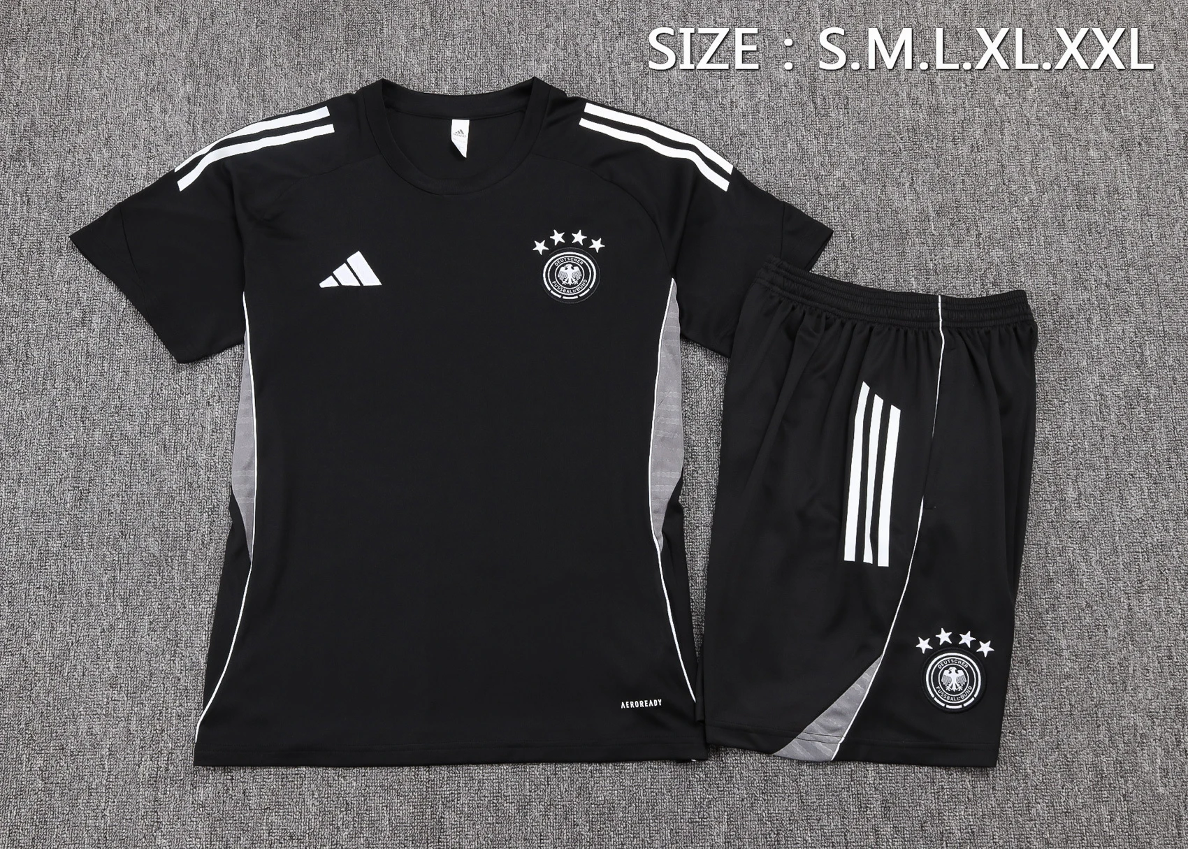 Alemania Conjunto 2025 Negro - Alemania Barata | PTDHMALL