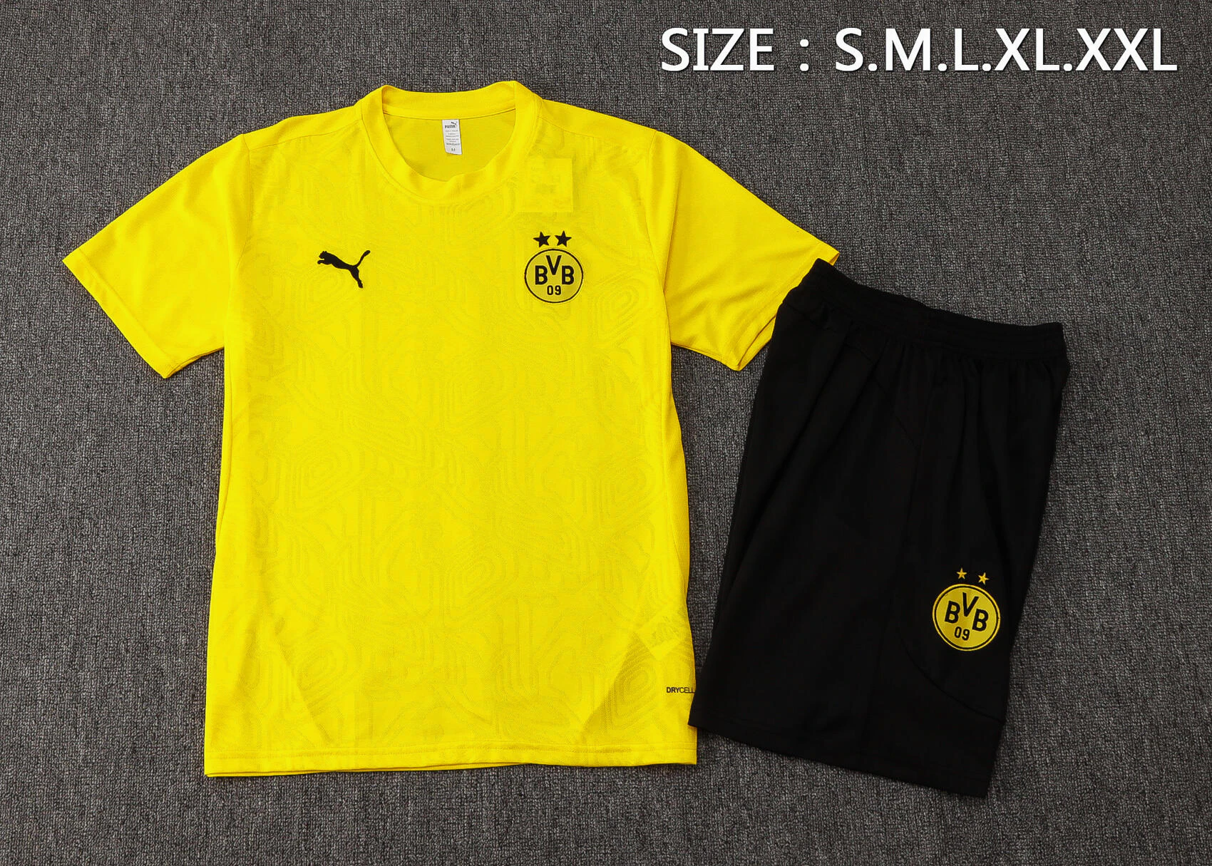Borussia Dortmund Conjunto 2024 2025 Amarillo - Borussia Dortmund Barata | PTDHMALL