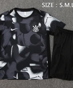 Corinthians Paulista Conjunto 2025 2026 Negro - Corinthians Paulista 2026 | PTDHMALL