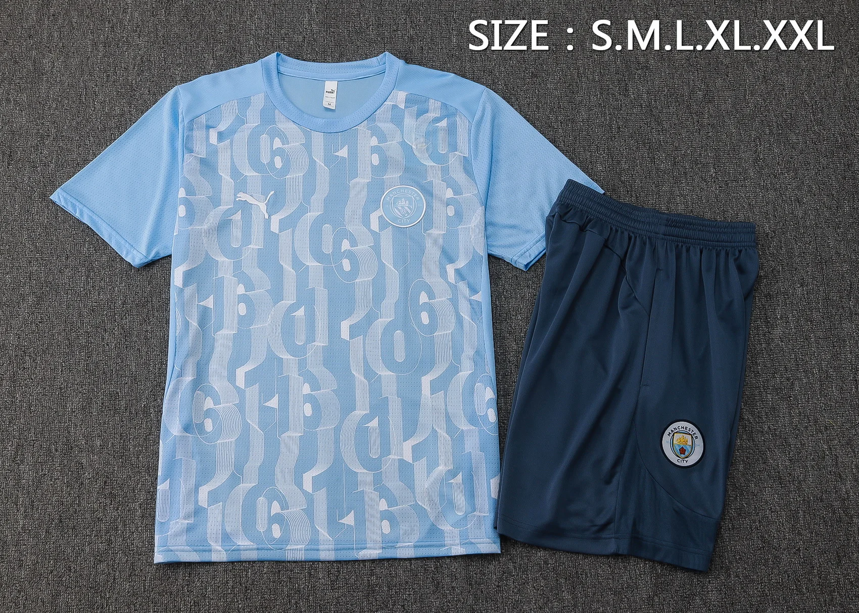 Manchester City Conjunto 2024 2025 Azul - Manchester City Barata | PTDHMALL