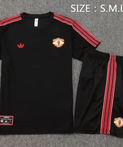 Manchester United Conjunto 2025 2026 Negro - Manchester United Barata | PTDHMALL