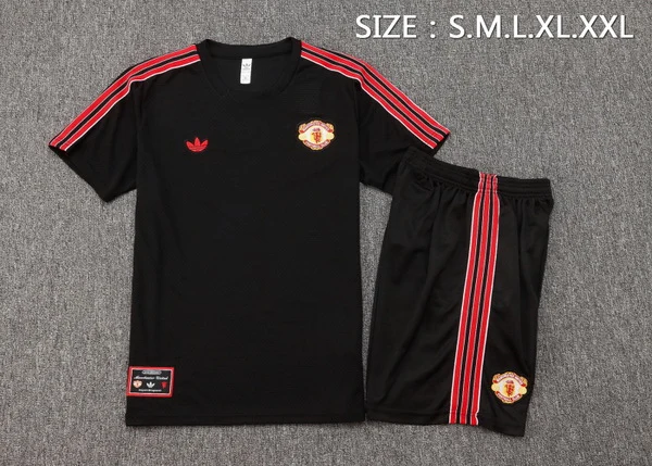 Manchester United Conjunto 2025 2026 Negro - Manchester United Barata | PTDHMALL