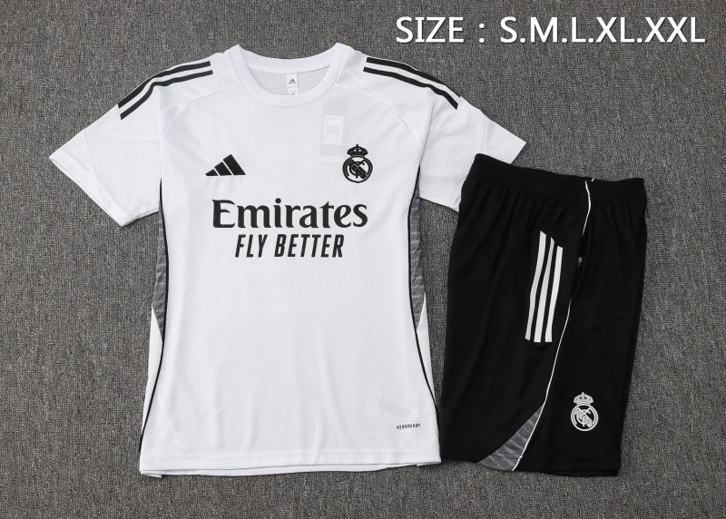 Real Madrid Conjunto 2025 2026 Blanco - Real Madrid Barata | PTDHMALL