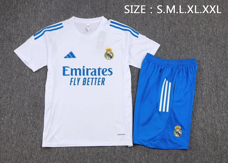Real Madrid Conjunto 2025 2026 Blanco - Real Madrid Barata | PTDHMALL