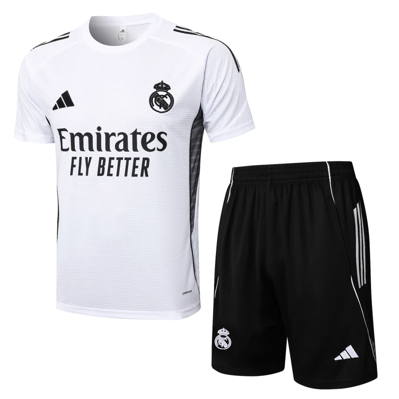 Real Madrid Conjunto 2025 2026 Blanco - Real Madrid Barata | PTDHMALL