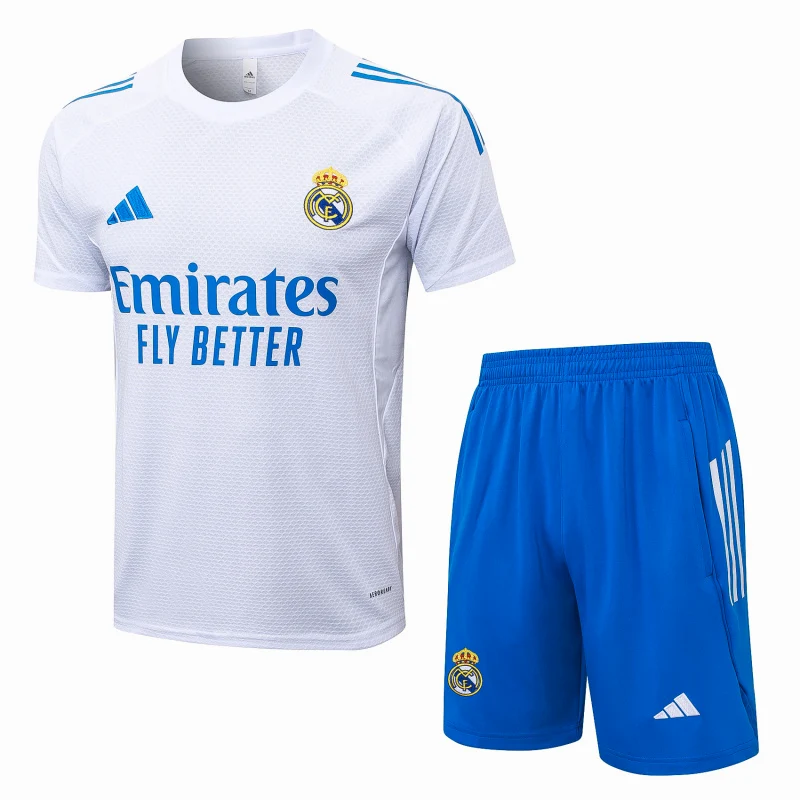 Real Madrid Conjunto 2025 2026 Blanco - Real Madrid Barata | PTDHMALL