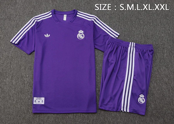 Real Madrid Conjunto 2025 2026 Púrpura - Real Madrid Barata | PTDHMALL