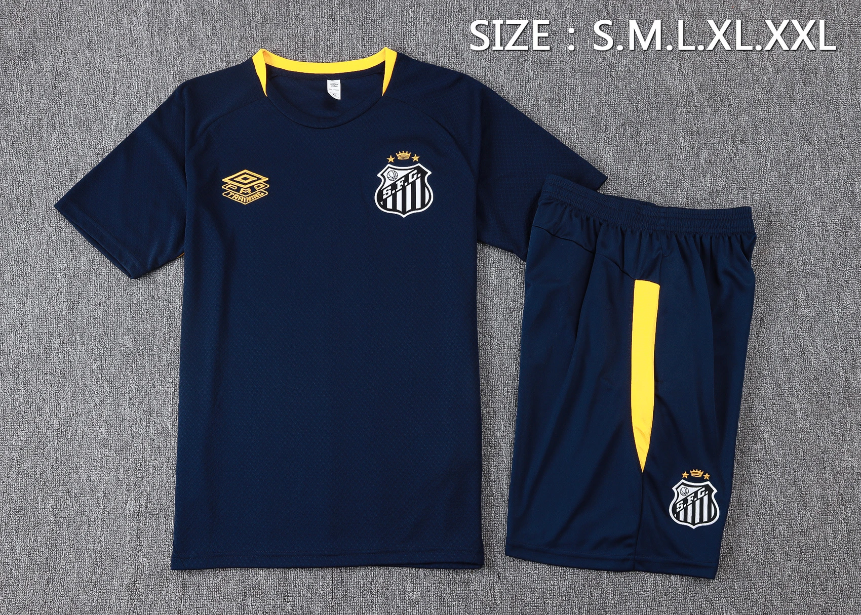 Santos Conjunto 2025 2026 Azul - Santos Barata | PTDHMALL