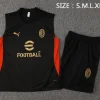 AC Milan Conjunto 2024 2025 Negro - AC Milan Barata | PTDHMALL