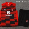 AC Milan Conjunto 2024 2025 Rojo - AC Milan Barata | PTDHMALL