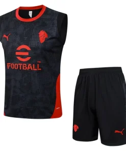 AC Milan Conjunto 2025 2026 Negro - AC Milan Barata | PTDHMALL