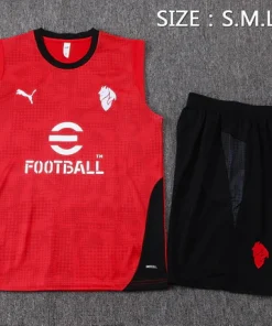 AC Milan Conjunto 2025 2026 Rojo - AC Milan Barata | PTDHMALL