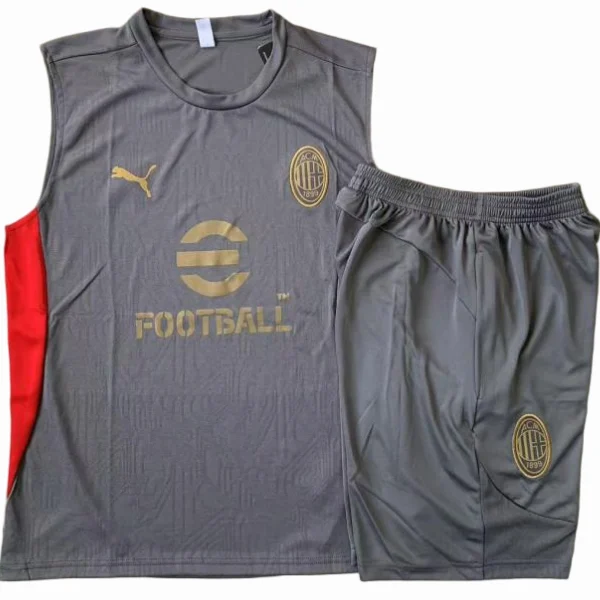 AC Milan Conjunto 2025 2026 Gris - AC Milan Barata | PTDHMALL