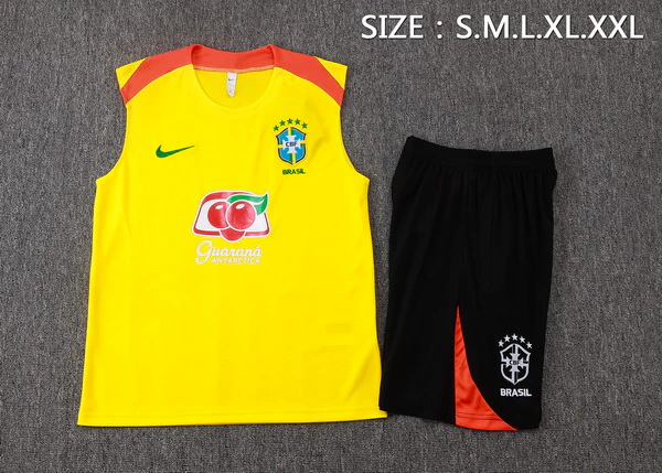 Brasil Conjunto 2026 Amarillo - Brasil Barata | PTDHMALL