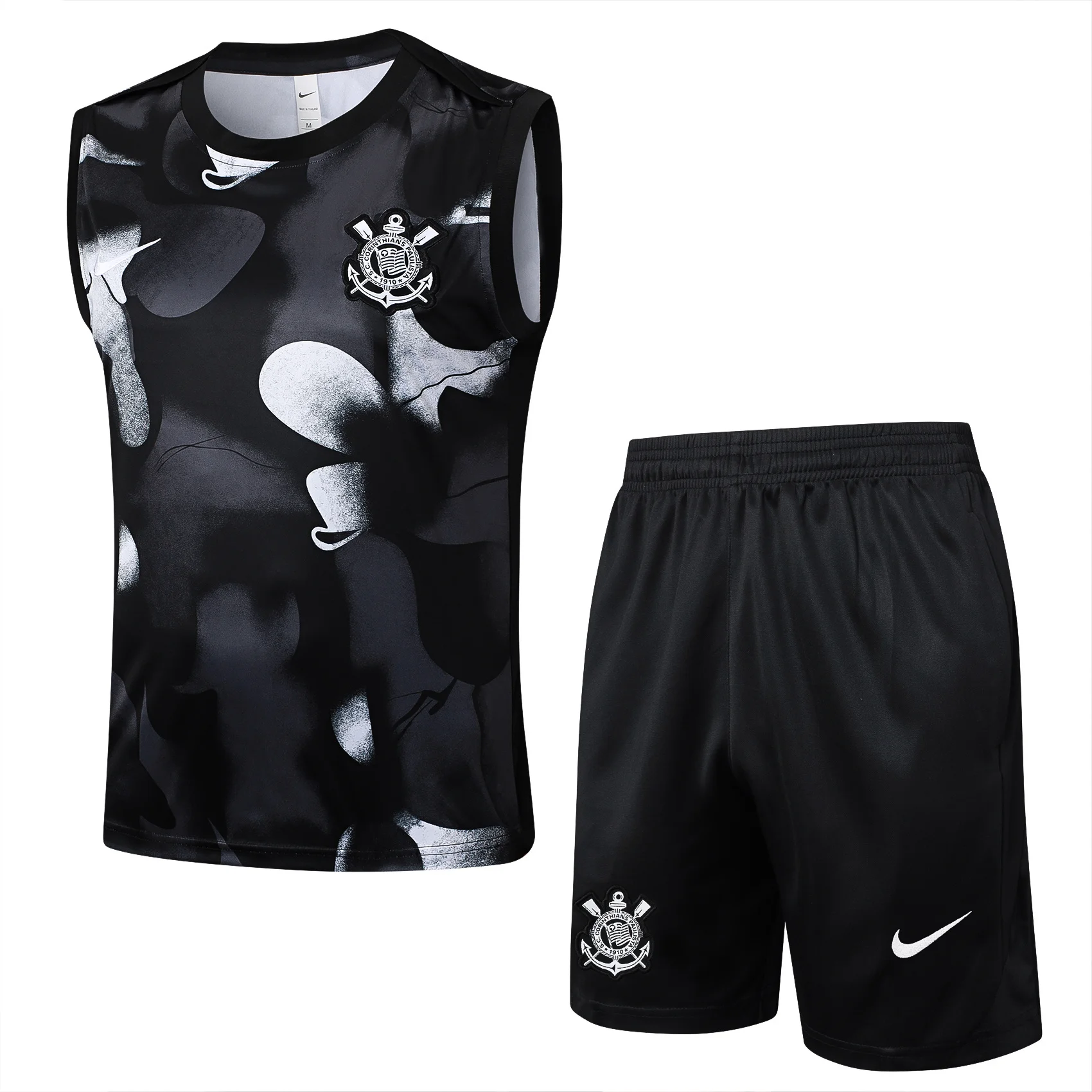 Corinthians Paulista Conjunto 2025 2026 Negro - Corinthians Paulista 2026 | PTDHMALL