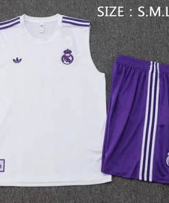 Real Madrid Conjunto 2025 2026 Blanco - Real Madrid Barata | PTDHMALL
