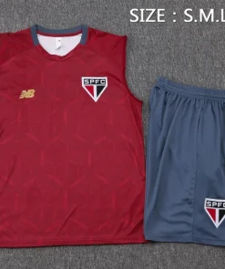 São Paulo Conjunto 2025 2026 Rojo - São Paulo Barata | PTDHMALL