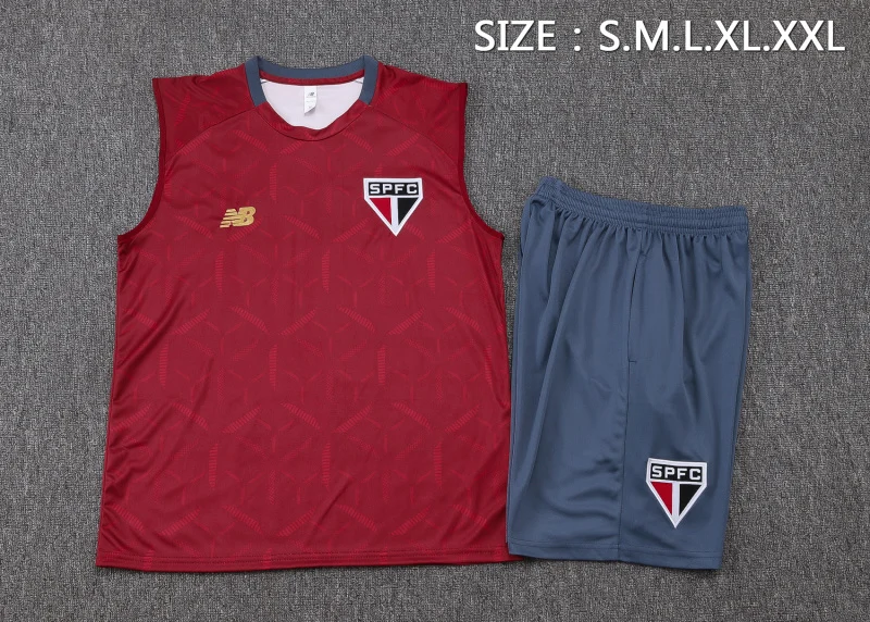 São Paulo Conjunto 2025 2026 Rojo - São Paulo Barata | PTDHMALL