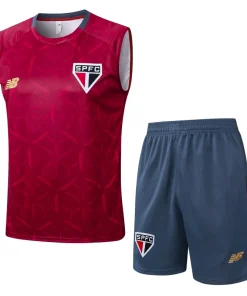 São Paulo Conjunto 2025 2026 Rojo - São Paulo Barata | PTDHMALL