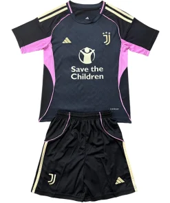 Conjunto 2026 2027 Especial Negro - Juventus Niños Barata | PTDHMALL