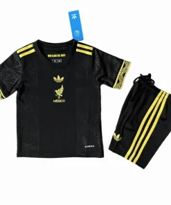Conjunto 2026 Especial Negro - Playera Mexico 2026 Niños | PTDHMALL