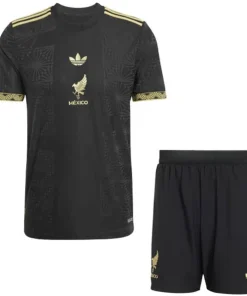 Conjunto 2026 Especial Negro - Playera Mexico 2026 Niños | PTDHMALL