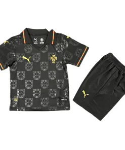 Conjunto 2026 Especial Negro - Equipacion Portugal Niños | PTDHMALL
