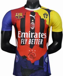 AC Milan Camiseta Edición Jugadores 2025 2026 Especial Roja - Camiseta Serie A AC Milan | PTDHMALL