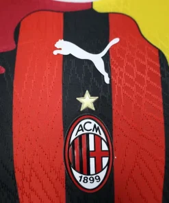 AC Milan Camiseta Edición Jugadores 2025 2026 Especial Roja - Camiseta Serie A AC Milan | PTDHMALL