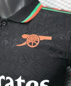 Arsenal Camiseta Edición Jugadores 2025 2026 Especial Negra - Camiseta Arsenal | PTDHMALL