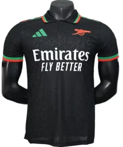 Arsenal Camiseta Edición Jugadores 2025 2026 Especial Negra - Camiseta Arsenal | PTDHMALL