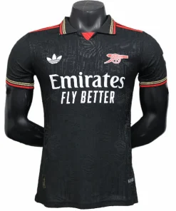 Arsenal Camiseta Edición Jugadores 2025 2026 Especial Negra - Camiseta Arsenal | PTDHMALL