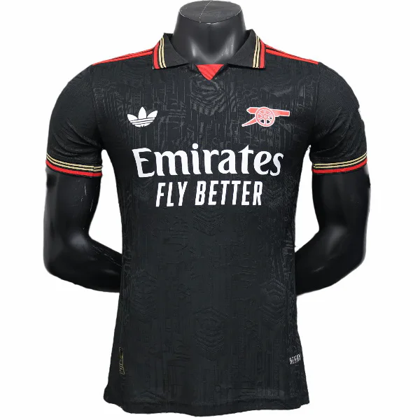Arsenal Camiseta Edición Jugadores 2025 2026 Especial Negra - Camiseta Arsenal | PTDHMALL