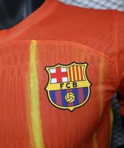 FC Barcelona Camiseta Edición Jugadores 2025 2026 Especial Naranja - Camiseta Barcelona | PTDHMALL