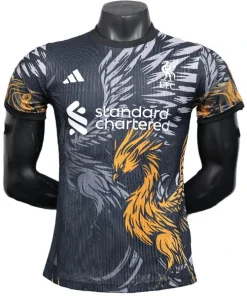 Liverpool Camiseta Edición Jugadores 2025 2026 Especial Negra - Camiseta Liverpool | PTDHMALL