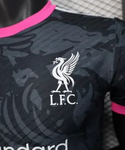 Liverpool Camiseta Edición Jugadores 2025 2026 Especial Negra - Camiseta Liverpool | PTDHMALL