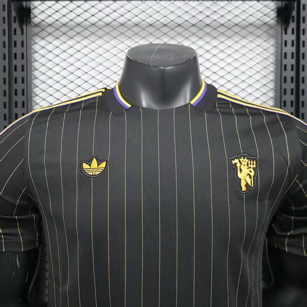 Manchester United Camiseta Edición Jugadores 2025 2026 Especial Negra - Camiseta Manchester United | PTDHMALL