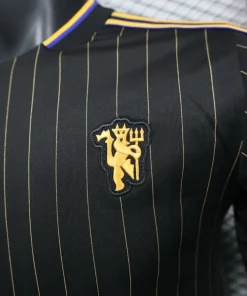 Manchester United Camiseta Edición Jugadores 2025 2026 Especial Negra - Camiseta Manchester United | PTDHMALL