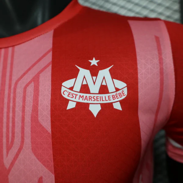 Marsella Camiseta Edición Jugadores 2025 2026 Especial Roja - Camiseta Marsella | PTDHMALL