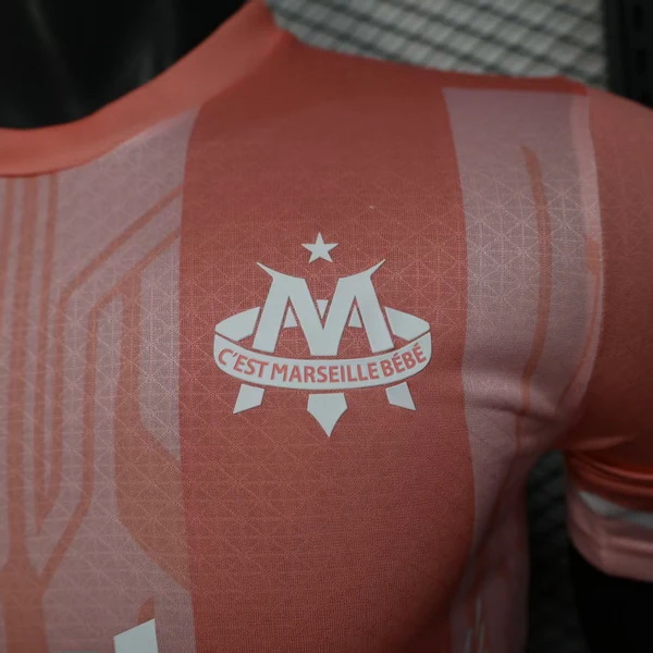 Marsella Camiseta Edición Jugadores 2025 2026 Especial Rosa - Camiseta Marsella | PTDHMALL