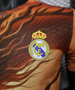 Real Madrid Camiseta Edición Jugadores 2025 2026 Especial Naranja - Camiseta Real Madrid | PTDHMALL