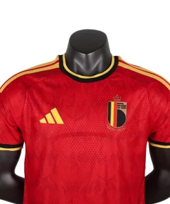 Bélgica Camiseta Edición Jugadores 2026 Casa Roja - Camiseta Bélgica Mundial 2026 | PTDHMALL
