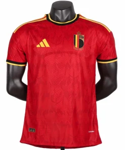 Bélgica Camiseta Edición Jugadores 2026 Casa Roja - Camiseta Bélgica Mundial 2026 | PTDHMALL